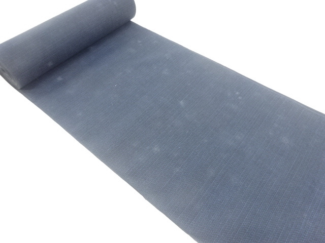 アンティーク　亀甲模様織出し男物アンサンブル反物（キングサイズ）